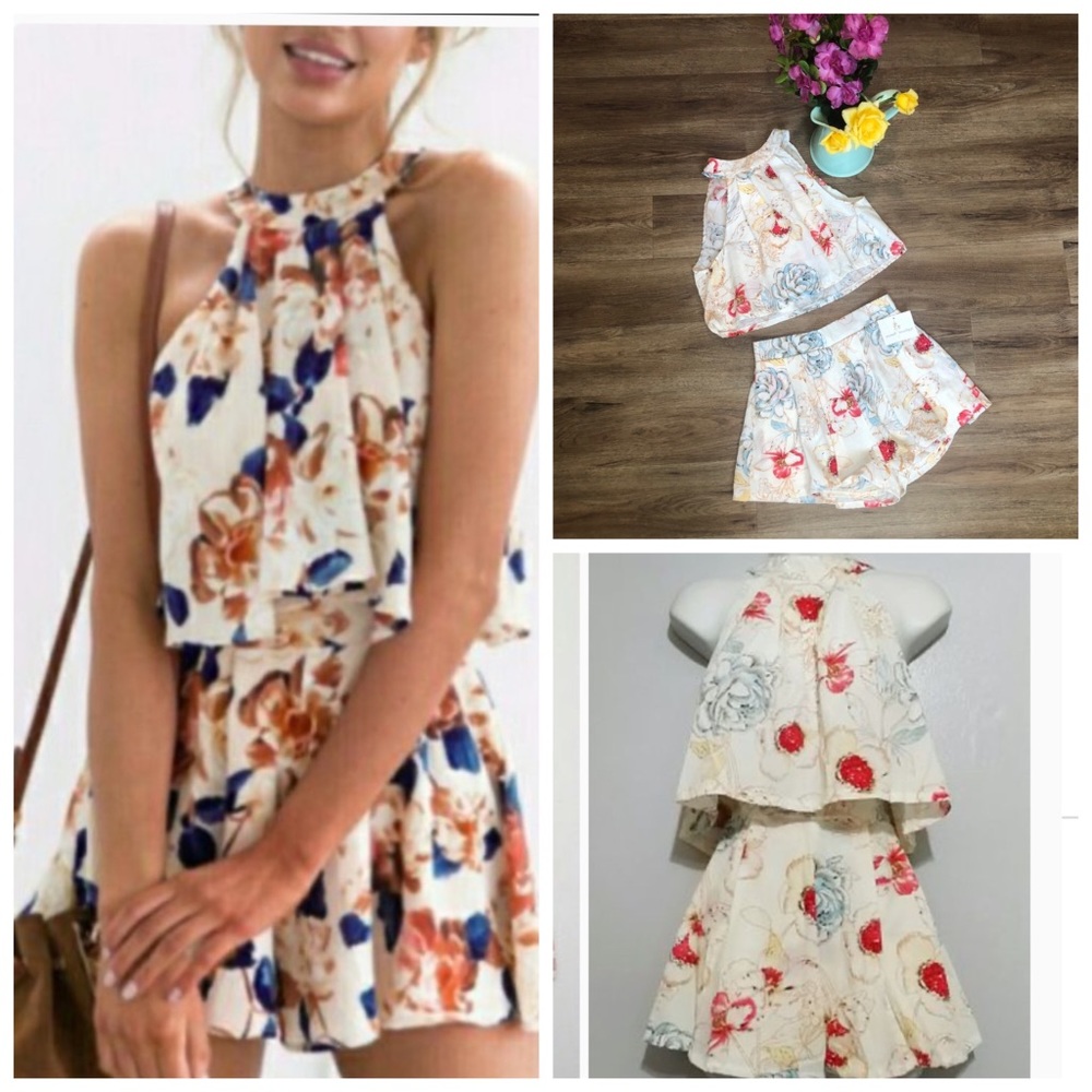 New Haute Rogue Two Piece Romper